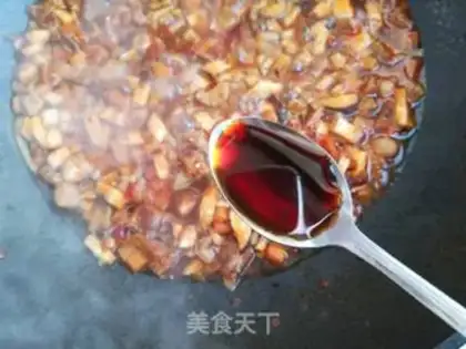Make Spaghetti mushroom sauce step 10