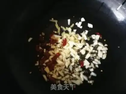 Make Garlic cabbage step 5