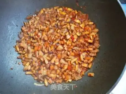 Make Spaghetti mushroom sauce step 11