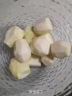 Make Japanese-rolled taro step 2