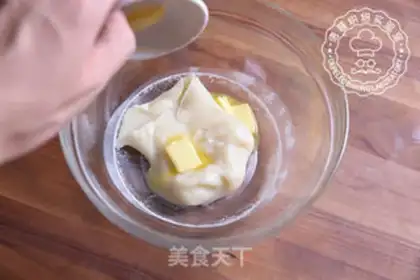 Make Mango Snowmen step 4