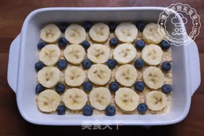 Make Blueberry banana roast oatmeal step 5