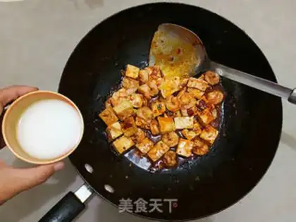 Make Shrimp tofu step 11