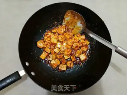 Make Shrimp tofu step 12