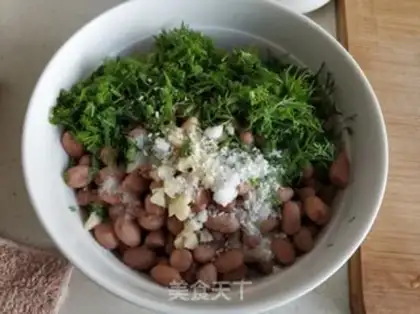 Make Plumbing peanut rice step 7
