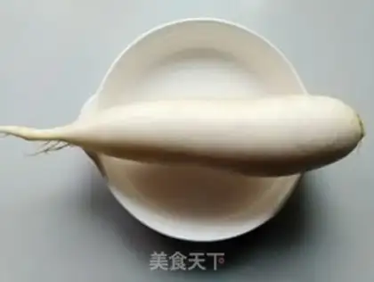 Make Sugar radish step 0