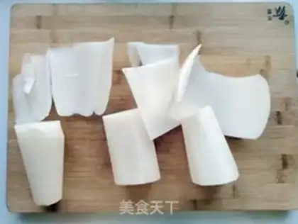 Make Sugar radish step 1