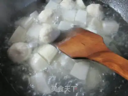 Make Fishball radish soup step 5