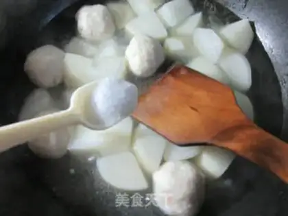 Make Fishball radish soup step 6