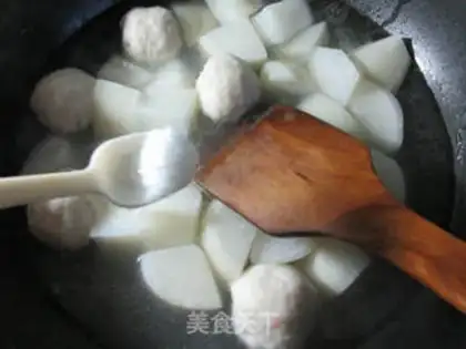 Make Fishball radish soup step 7
