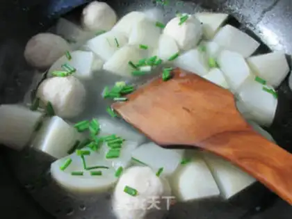 Make Fishball radish soup step 8