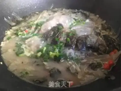 Make Squidfish radish soup step 11