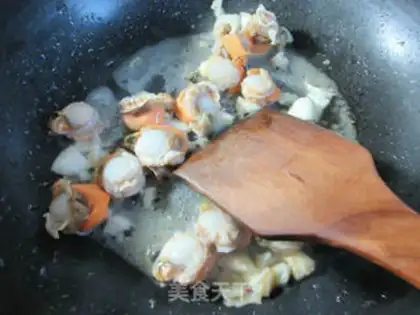 Make Scallops, broccoli step 4