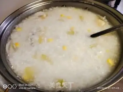 Make Roach tonco corn porridge step 3