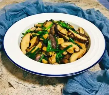 Make Scrambled mushrooms step 5