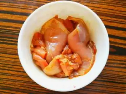 Make A field chicken roast step 1