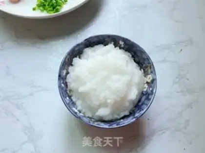 Make The meatball congee step 2