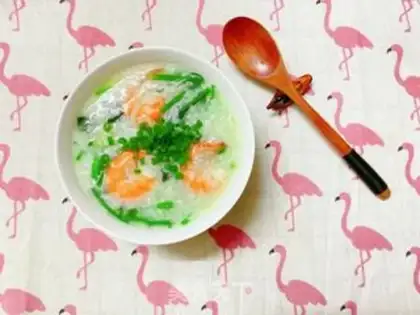 Make The meatball congee step 5
