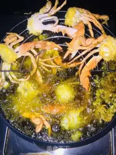 Make Crab fried cake step 1
