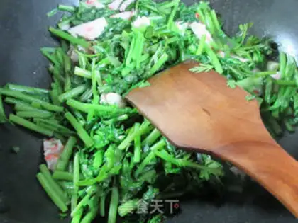 Make Shrimp-flavored chow step 3