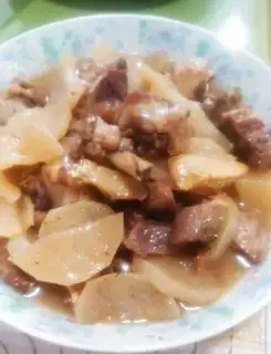 Make Cow duck radish step 5
