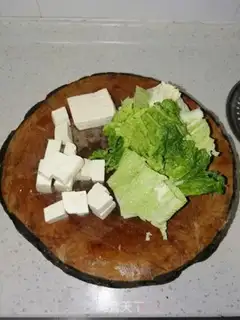 Make Cabbage tofu step 0