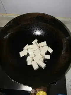 Make Cabbage tofu step 1