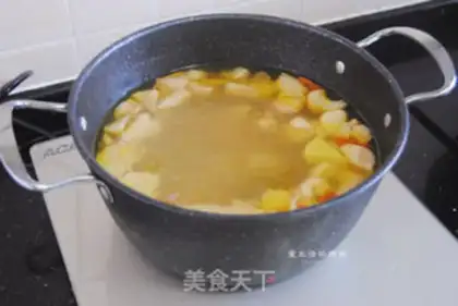 Make Monkey mushroom chicken soup step 7