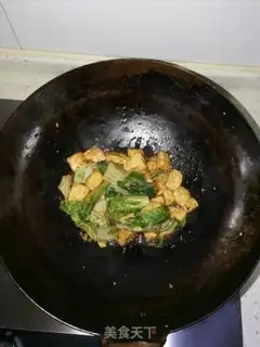 Make Cabbage tofu step 4