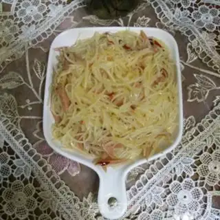 Make Clear the potatoes step 0