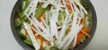 Make Sugar carrots step 2