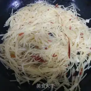 Make Clear the potatoes step 3