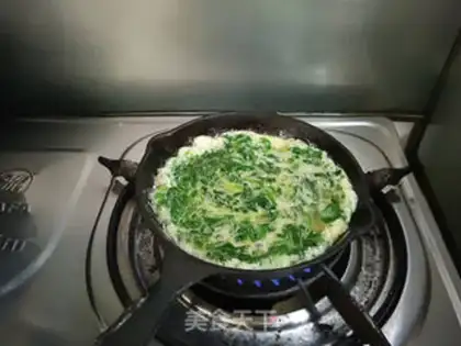 Make Spinach baked eggs step 6