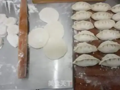 Make Beef hand dumplings step 6