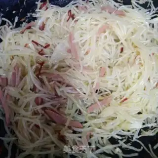 Make Clear the potatoes step 4