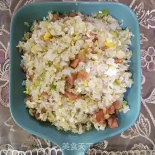 Make Egg fried rice step 5
