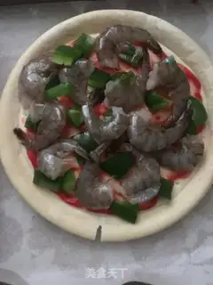Make Shrimp pizza step 4