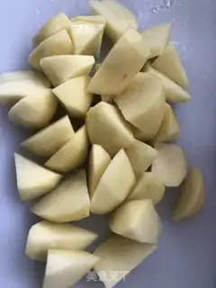 Make Lazy potatoes step 1
