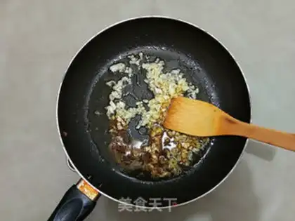Make Curry fan shrimp step 4