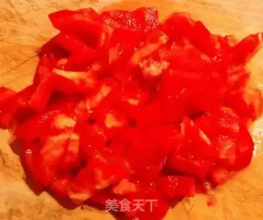 Make Tomato eggs, fried cake step 4