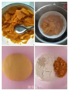 Make Pumpkin dates step 1