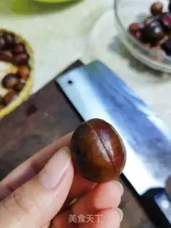 Make Sugar chestnuts step 1