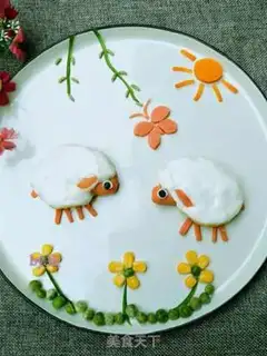 Make Lovely little sheep step 8