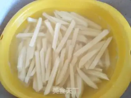 Make French fries step 1