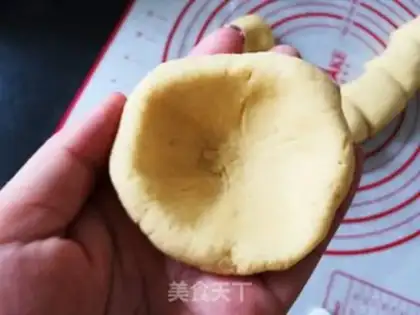 Make Corn powder potato bag step 7