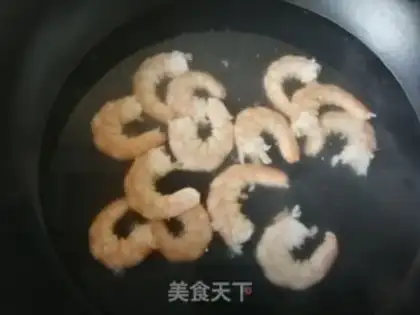 Make White shrimp step 8