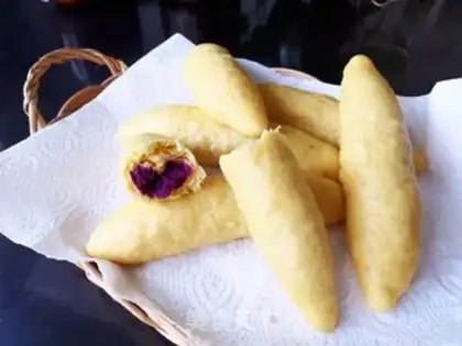 Make Corn powder potato bag step 12