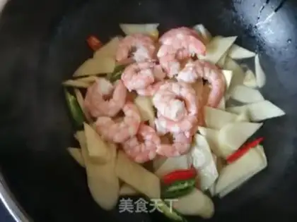 Make White shrimp step 13