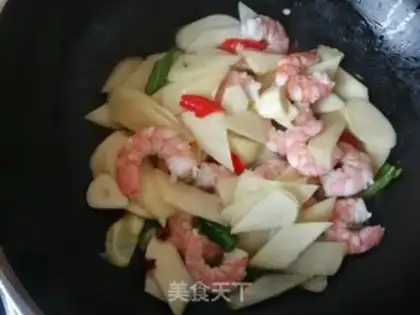 Make White shrimp step 15