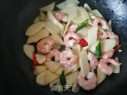 Make White shrimp step 16